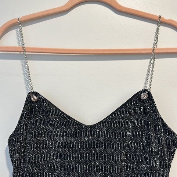 NWOT Revolve By The Way Chain Strap Mini Dress - Picture 5 of 7